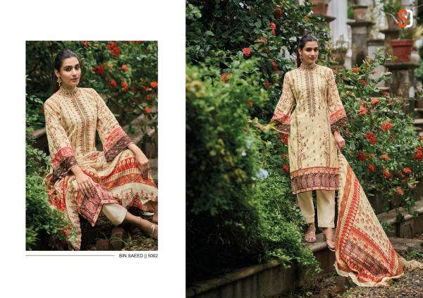 Shraddha Bin Saeed Lawn Collrction Vol 5 Pakistani Salwar Suits